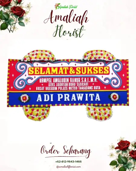 Papan Bunga Ucapan Selamat Watangsono